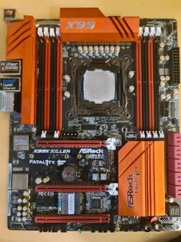 Asrock fatal1ty x99x killer+ intel i7