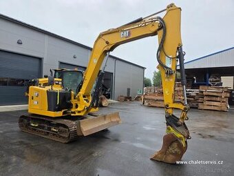 Pásový bagr CAT 308 CR, rok výroby 2019, 3526 motohodin