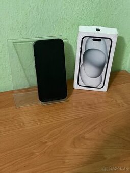 Ponúkam na predaj iPhone 15 128GB Black Stav 8/10 používaný