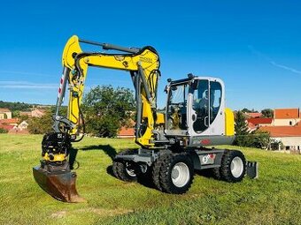 Kolesové rypadlo Wacker Neuson EW100 s rotátorem