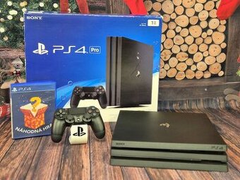 Sony Playstation 4 PRO 1TB, 1 ovládač, 1 náhodná hra