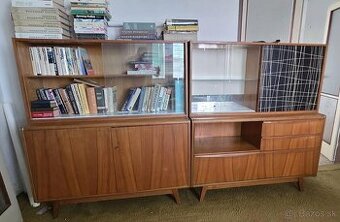 Skrinky, knihovnička+skriňa