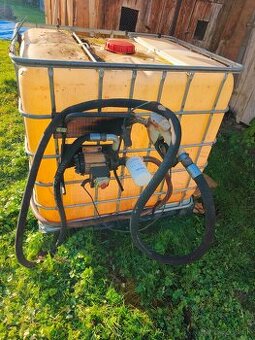 Ibc kontajner s čerpadlom na phm