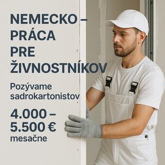 NEMECKO - PRÁCA PRE ŽIVNOSTNÍKOV