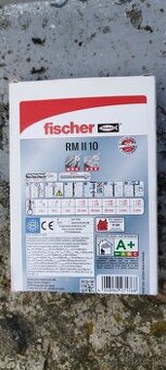 Chemická kotva Fischer RM II 10 + kotevná skrutka M10x115 - 1
