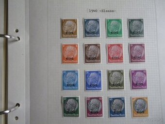 OKUPACNE znamky  1939-41