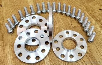 Rozširovacie podložky 10mm,  5x112 + skrutky