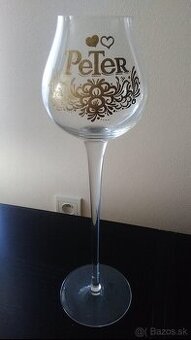 Svadobný pohár Peter ma dlhej stopke