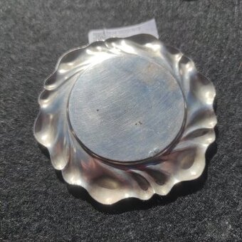 Miska tanierik striebro