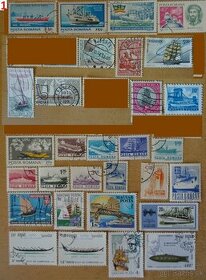 Nádherné poštové známky LODE