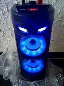 reproduktor bluetooth jumbo box +karaoke - 1