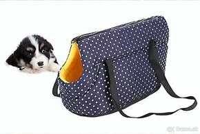 Nová prepravná taška pre malého psíka