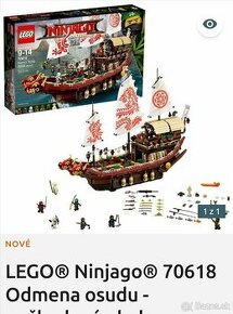 LEGO NINJAGO. 70618  Ninja loď Odmena osudu