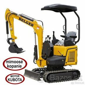 MINIBAGER BELGER BG-1300.11 s PRÍSLUŠENSTVOM AKCIA