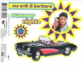 Mc erik & barbara , summer nights , ( maxi singel )