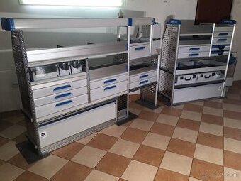 Sortimo Regále do úžitkových vozidiel Ducato Movano