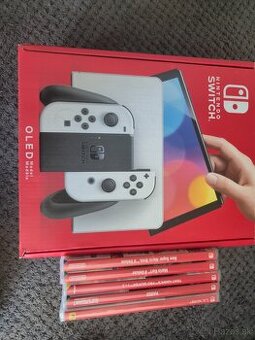 Nintendo Switch Oled + hry