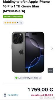 Apple iphone 16 Pro Max 1 TB