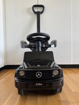 Detské autíčko Mercedes G-Class s rukoväťou na tlačenie