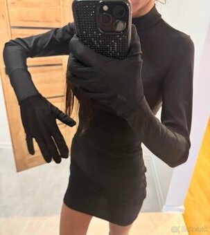 Saty cierne elegantne - 1