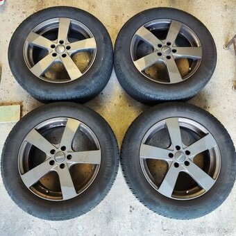 Pneu R17 215/60 96H disk Dezent TD Graphite 7x17 5x105 ET41