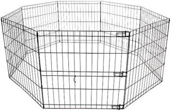 Ohrádka pre šteňa 8 × 76 × 61 cm
