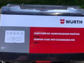 krimpovacie kliešte Wurth