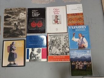 knihy o krojoch, ľudovom umení, ľudový odev