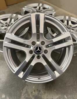 Nepoužité hliníkové disky 5x112 R18 Mercedes GLA Škoda VW - 1