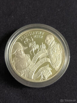 200 Sk Bratislavský mier 2005 - PROOF - Kremnica