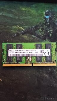 16 GB DDR4 2666 M/T SODIMM