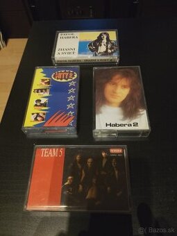 Predám MC kazety-Habera,Team