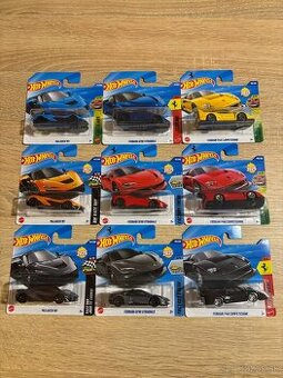 Hot Wheels/Mainlain/Ferrari/McLaren