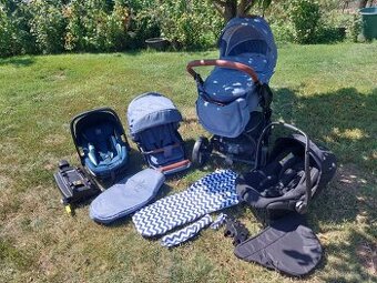 Bebetto Luca 3v1 + autosedačku Maxi Cosi Marble s Isofix