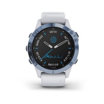 Garmin fenix 6 pro solar minerál blue