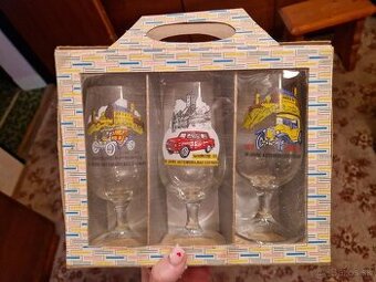 Retro wartburg poháre original balenie