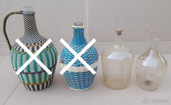 Sklenené demižóny