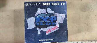 Subwoofer Helix Deep Blue 10  - Hlboký a Presný Bas