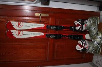 lyže rossignol Pursuit 156 cm , lyžiarky salomon