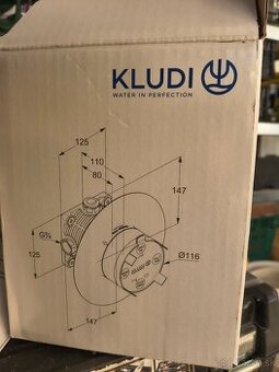 KLUDI flex box podomietkove teleso pre sprchu