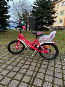 Detsky bicykel CTM Kido 16” jenny, ružový - 1