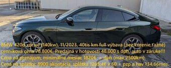 Prenájom leasing bez dokladovania a auto na notársku zmluvu