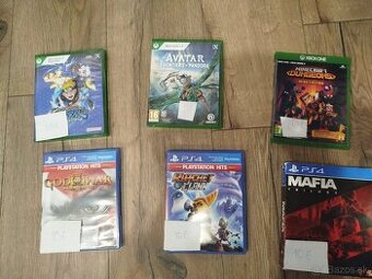 Predám hry na xbox a ps4