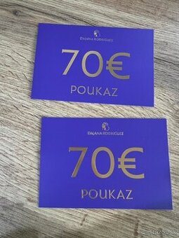 Darčekové poukazy Dajana Rodriguez