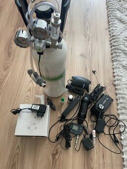 Predám 2x CO2 5l,2l, regulátor a budíky, 2x UV lampa