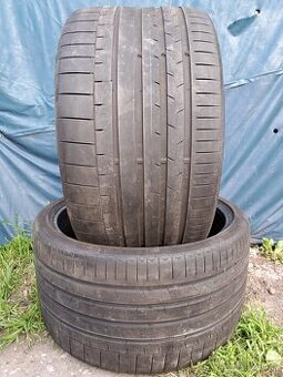 Ponúkam 2 letné pneumatiky Continental Sport 335/25 ZR22