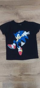 Sonic tričko veľkosť 116