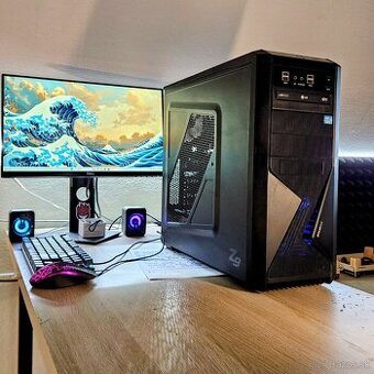 Herný PC so zárukou • i5 6500 • RX570 8G • 16G