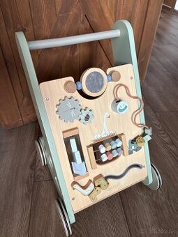 Chodítko / drevený vozík Little Dutch