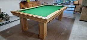 Jedálensko biliardový stôl 7ft s bridlicou